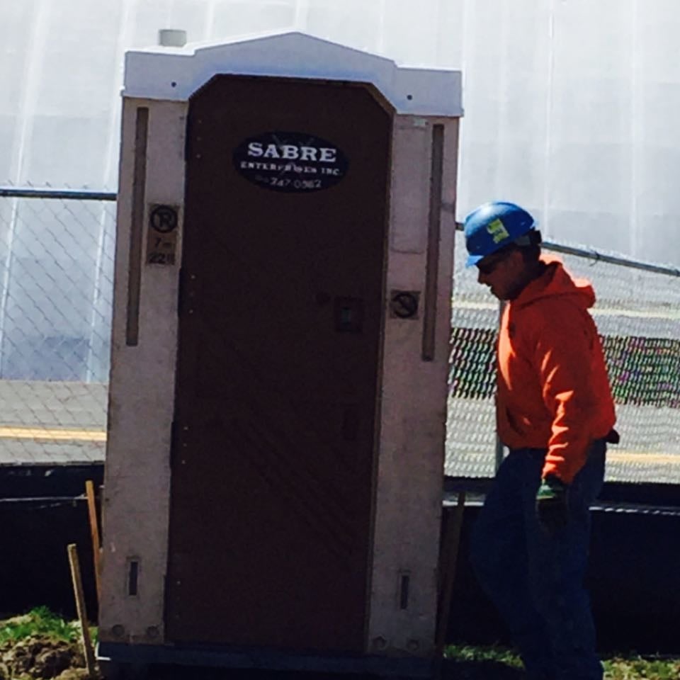 Portable Potty for Women team providing inspection
